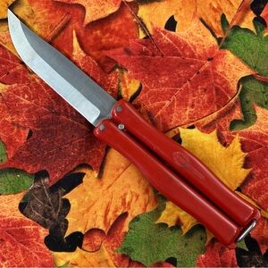 Vintage Hackman of Finland  Balisong Rad Butterfly Kni*e